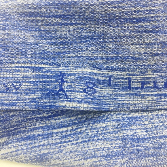 Lululemon Swiftly Tech Shirt Blue Long Slv Thumb 8 - Picture 7 of 8